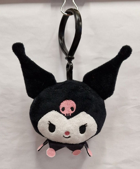 Sanrio Kuromi Plush Keychain, 12 cm