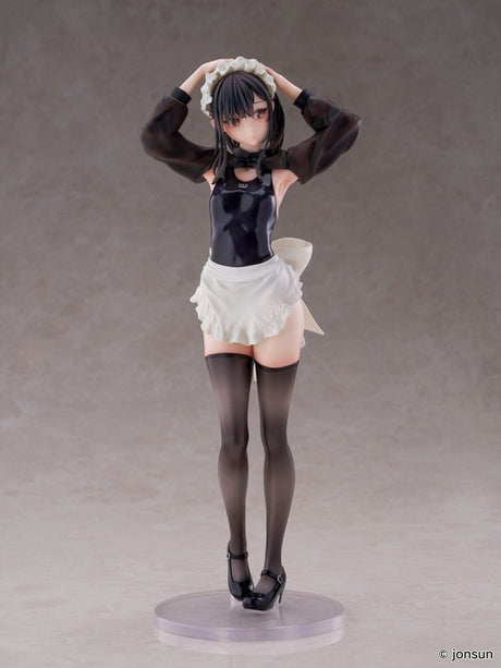 Original Character Sakura Shiori Competition Swimsuit Maid PVC Statue