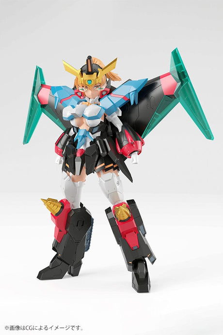 Kotobukiya's GaoGaiGar Cross Frame Girl Model Kit - Star Gaofighgar Edition