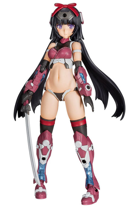 Frame Arms Girl P3 Magatsuki Ninja Model Kit, 15 cm