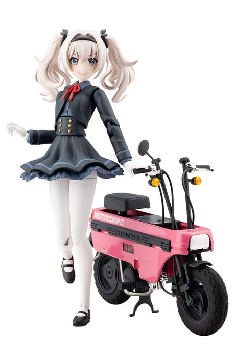 Sousai Shojo Teien 1/10 Emma Koishikawa Nocturne Model Kit with Honda Motocompo