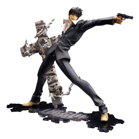 ARTFX J Trigun: Badlands Rumble Nicholas Wolfwood Statue 20cm