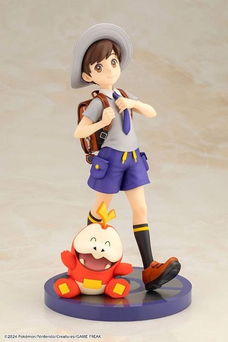 Pokémon ARTFXJ Florian & Fuecoco Statue 1/8 Scale, Kotobukiya, 20cm