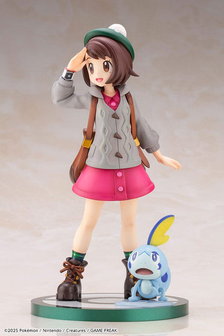 Pokémon ARTFXJ Statue: Gloria & Sobble 1/8 Scale