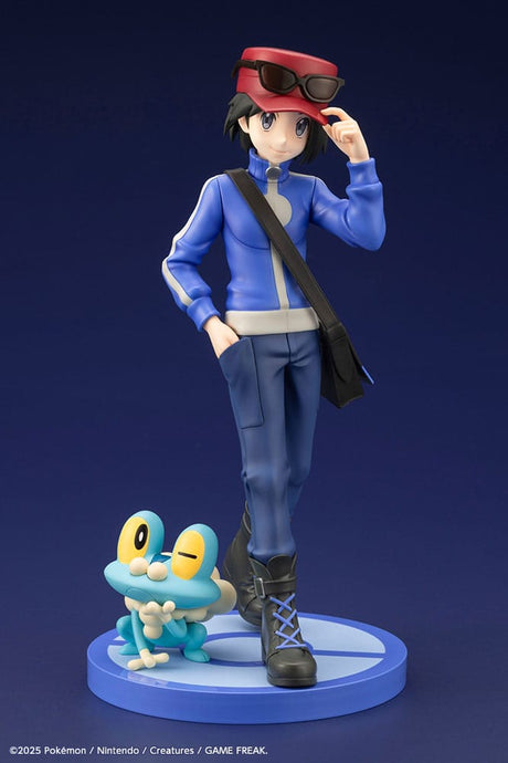 Pokémon ARTFXJ Calem & Froakie Statue 1/8 Scale, 20 cm