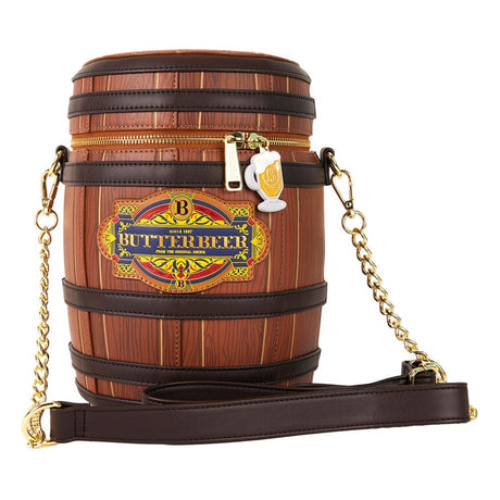 Loungefly Harry Potter Butterbeer Barrel Crossbody Bag
