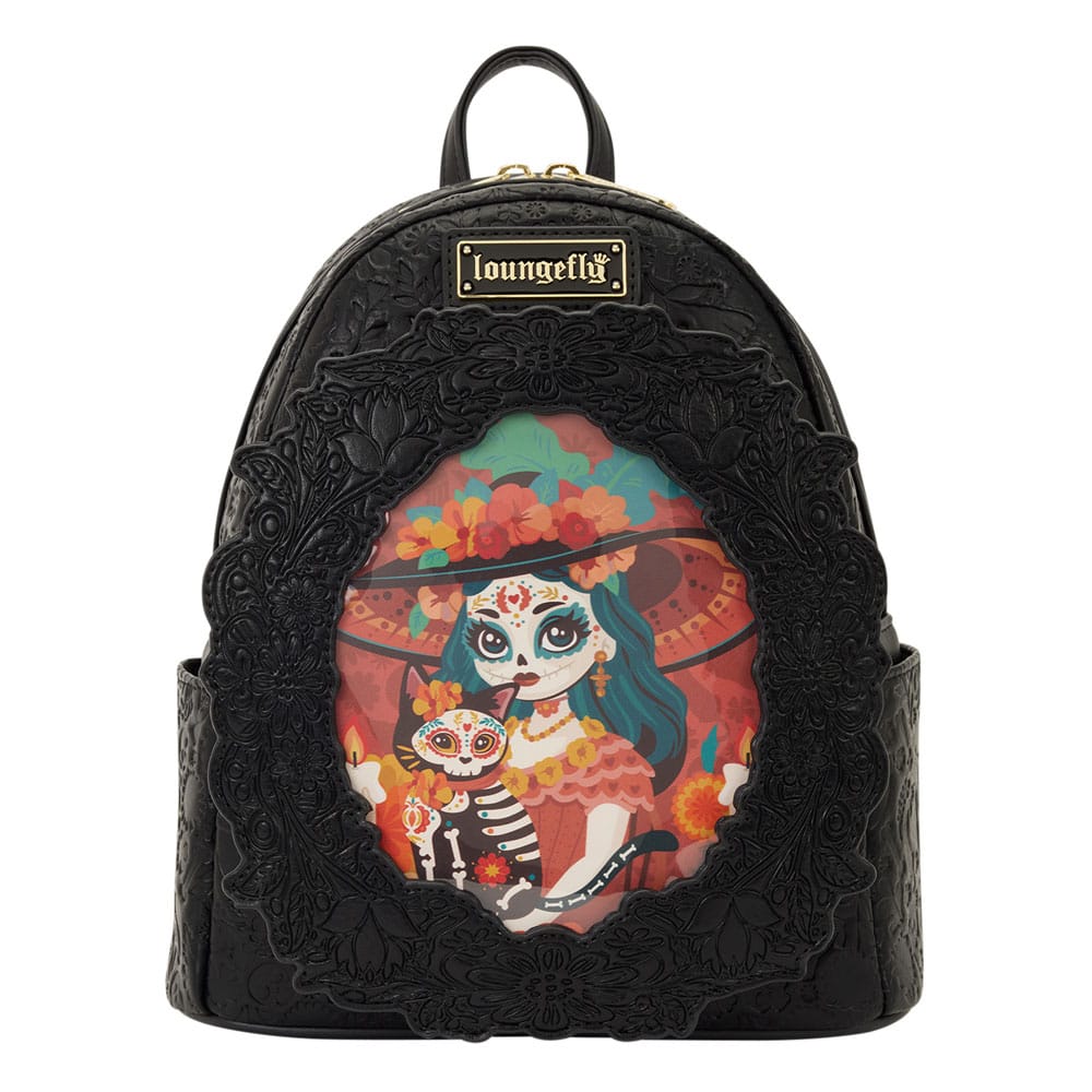Loungefly Dia De Los Muertos (Day of the Dead) Mini Backpack