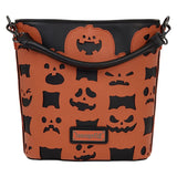 Loungefly Crossbody Figural Pumpkin - Collectible PU Leather Bag