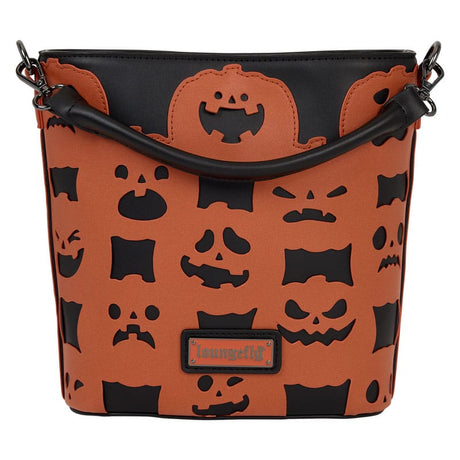 Loungefly Crossbody Figural Pumpkin - Collectible PU Leather Bag