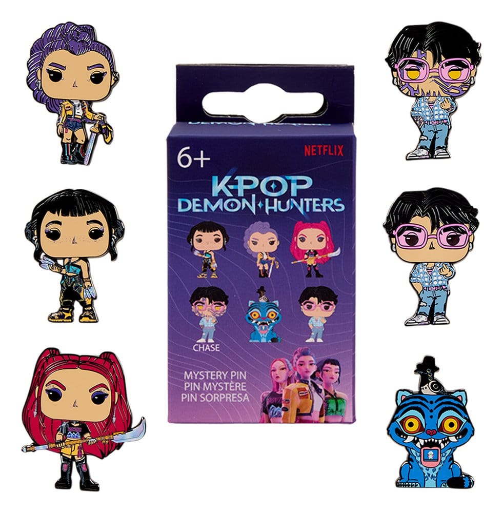 K-Pop Demon Hunters Enamel Pin Blind Box