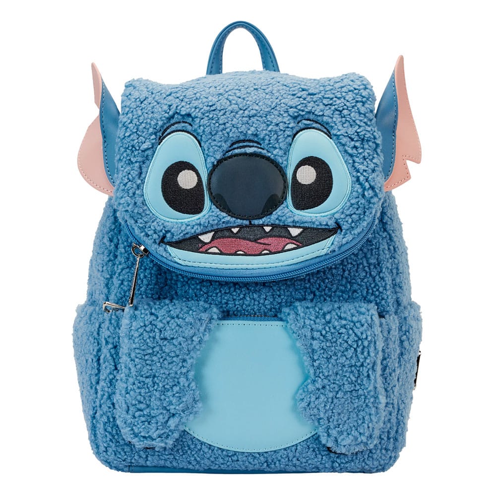 Disney Stitch Plush Loungefly Backpack