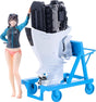 PLAMAX MF-97 Mini Model Kit - Original Character Minori & Honda BF350 -White 10cm