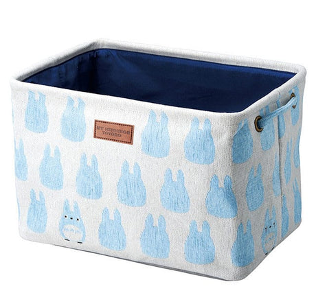 My Neighbor Totoro Silhouette Blue Storage Box
