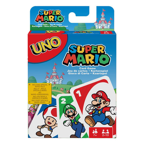 Super Mario UNO Card Game by Mattel