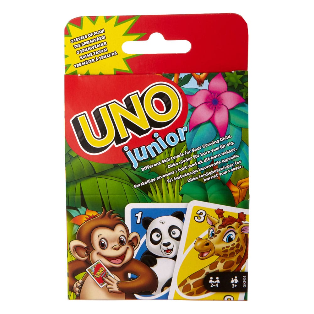 UNO Junior Zoo Animals Card Game
