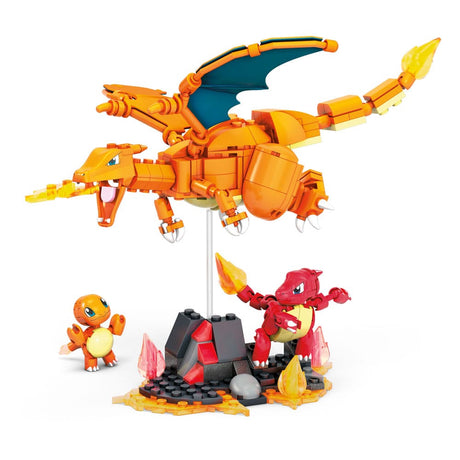 Pokémon Charmander Evolution Mega Construx Set