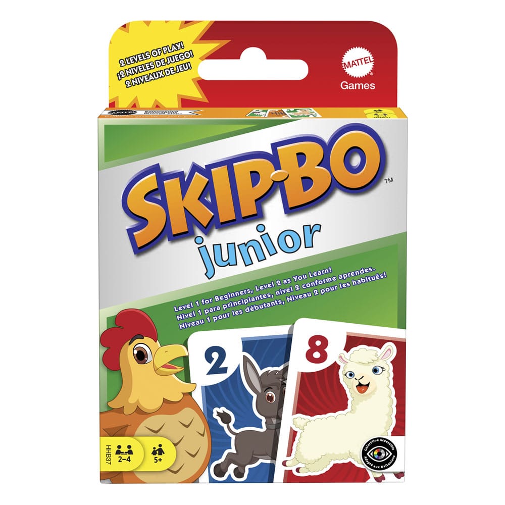 Skip-Bo Junior Ultimate Sequencing Card Game by Mattel