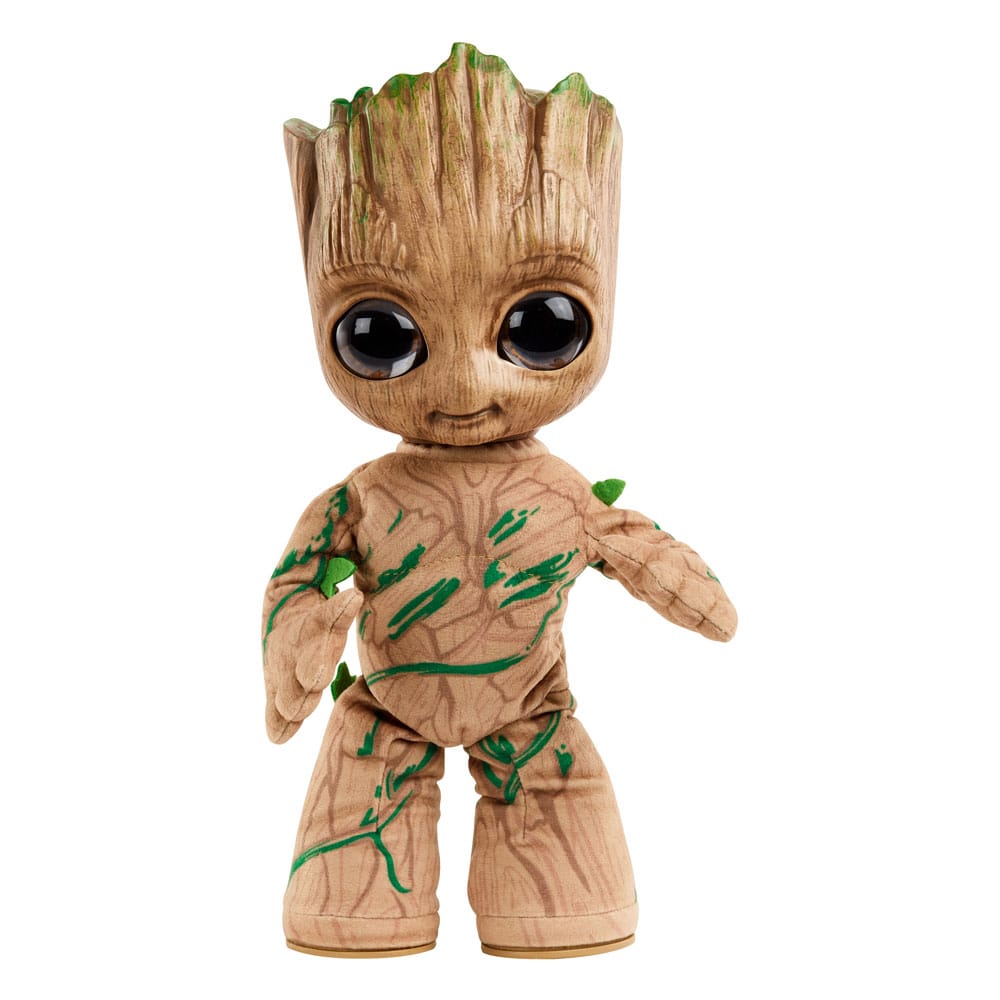 Groovin' Groot Electronic Plush Figure, I Am Groot Series, 28 cm, English Version