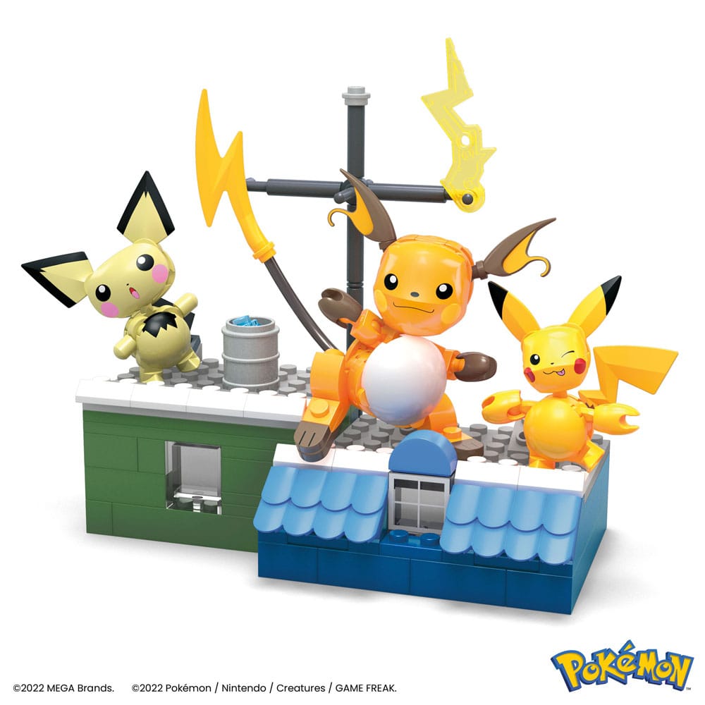 Pokémon Pikachu Evolution Mega Construction Set by Mattel