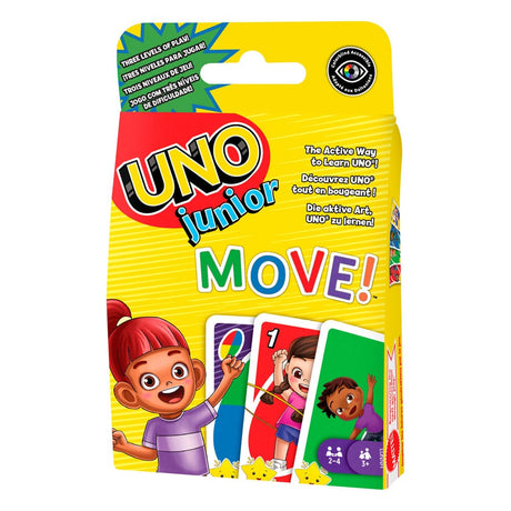 UNO Junior Move! Official Mattel Card Game