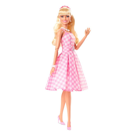 Barbie The Movie Doll – Margot Robbie in Pink Gingham