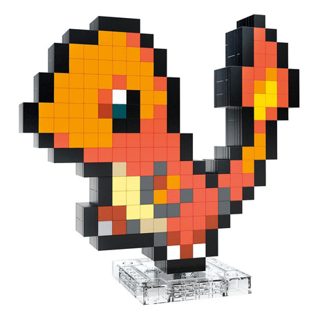Pokémon Mega Charmander Pixel Art Construction Set