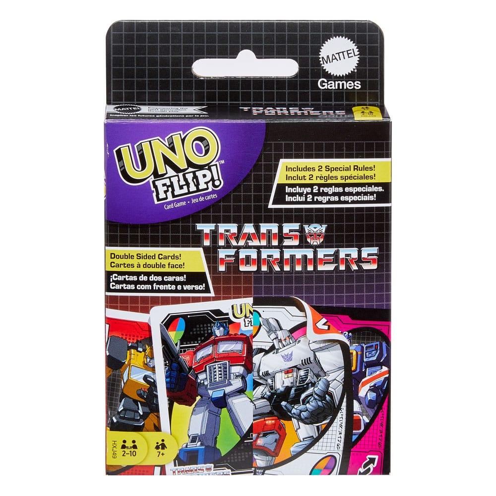 Transformers UNO Flip! - Ultimate Card Game by Mattel