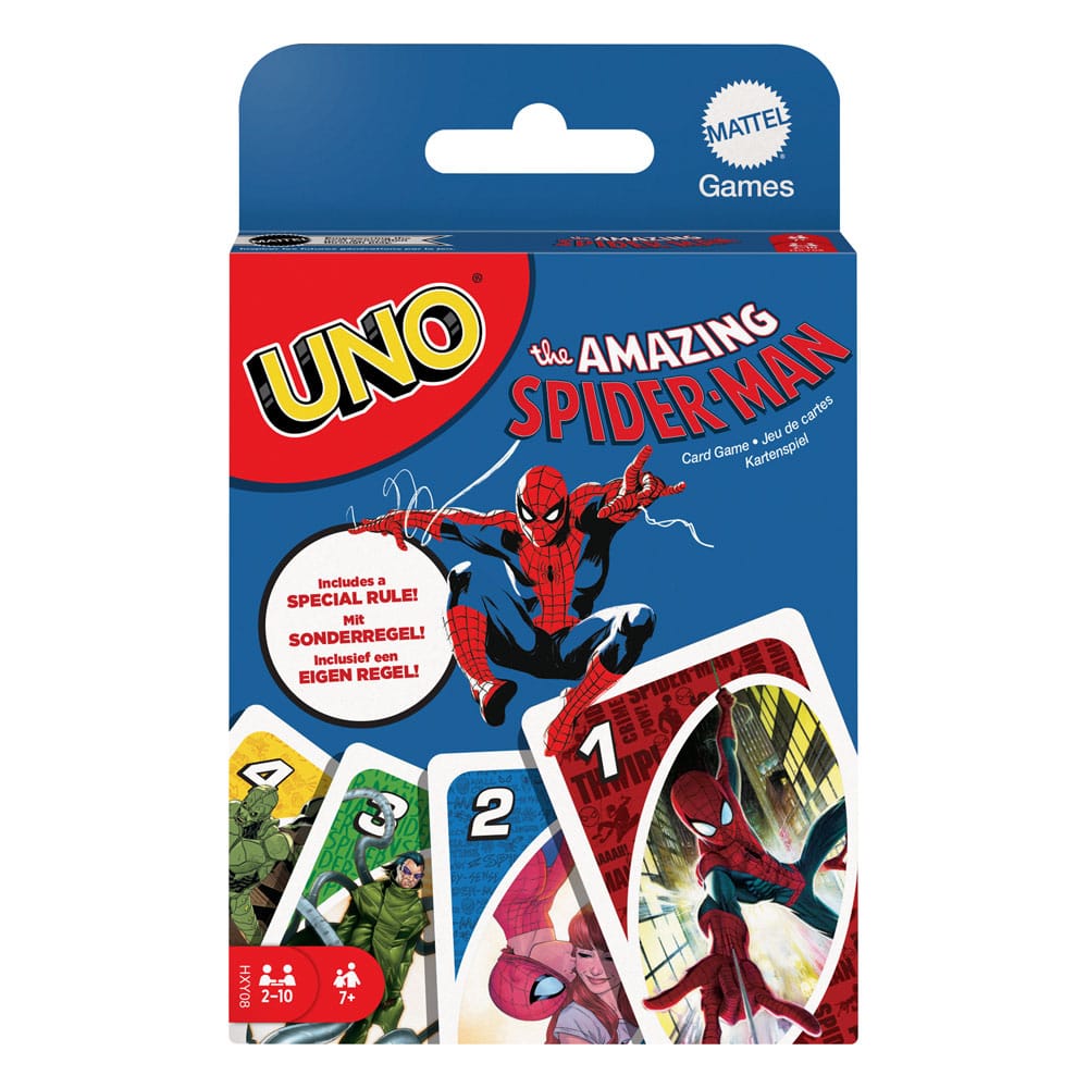 Spider-Man Themed UNO Card Game by Mattel