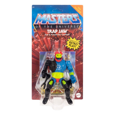 Masters of the Universe Trap Jaw Action Figure by Mattel - 14 cm