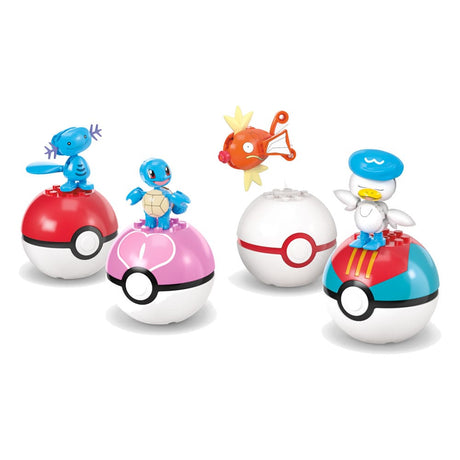 Pokémon MEGA Water-Type Trainer Team Construction Kit by Mattel