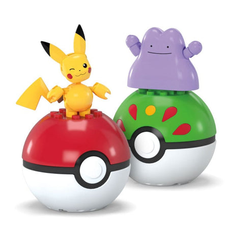 Pokémon MEGA Construction Set: Pikachu & Ditto Poké Ball Duo