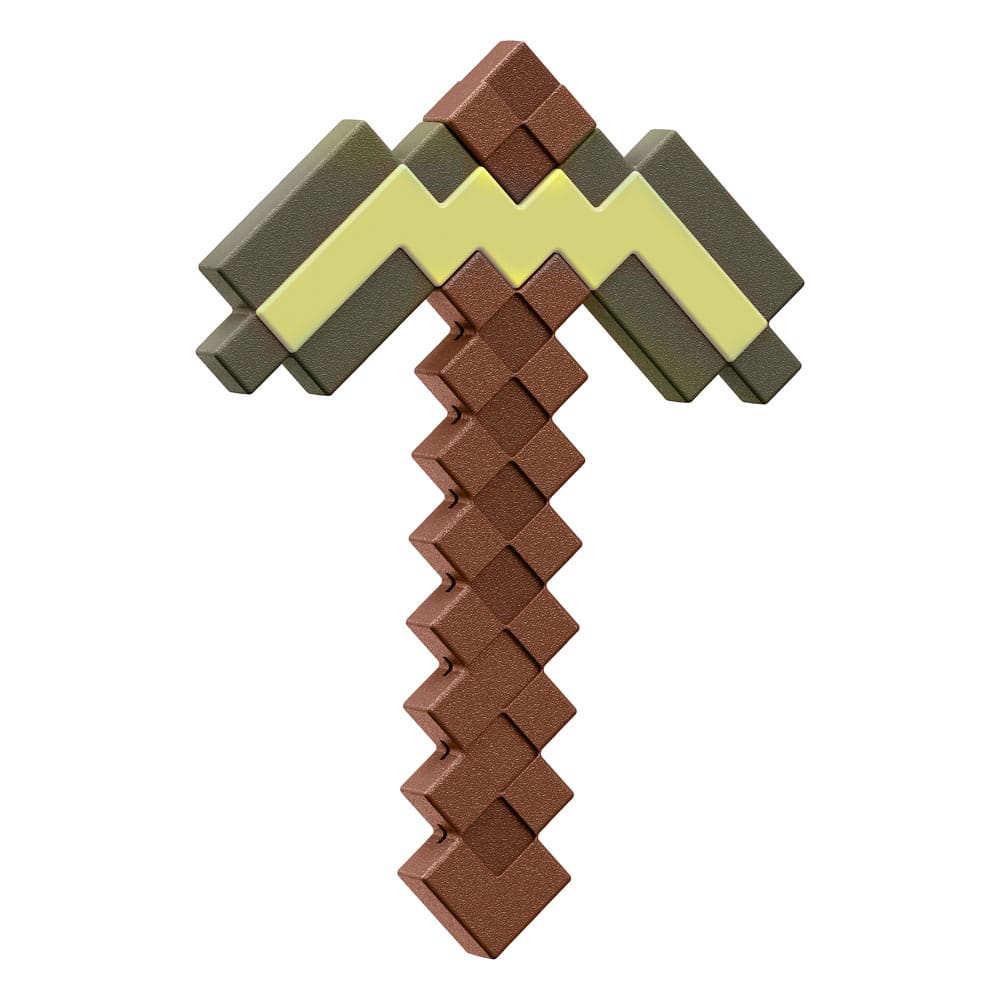 Minecraft Mattel Gold Pickaxe Roleplay Replica