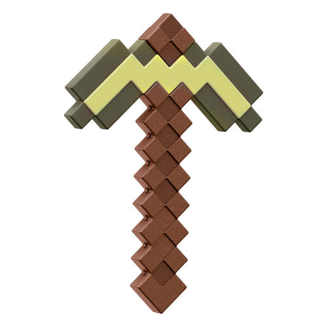 Minecraft Mattel Gold Pickaxe Roleplay Replica