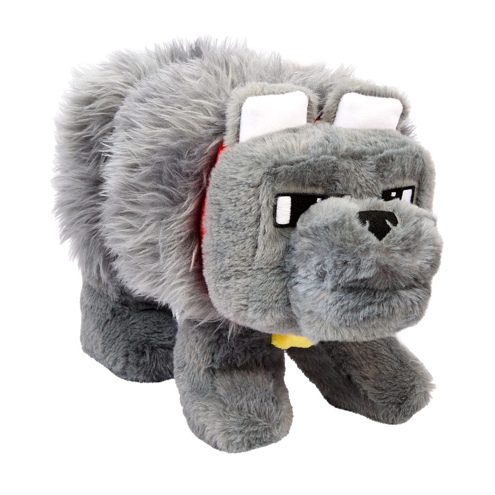Minecraft Dennis the Wolf Talking Plush by Mattel (20cm)