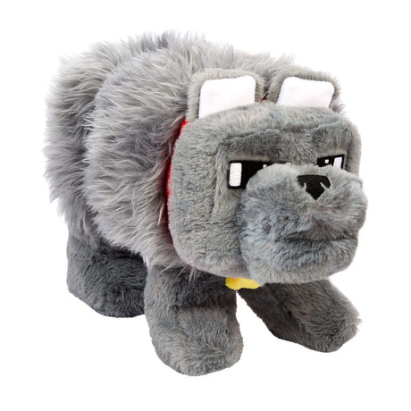Minecraft Dennis the Wolf Talking Plush by Mattel (20cm)