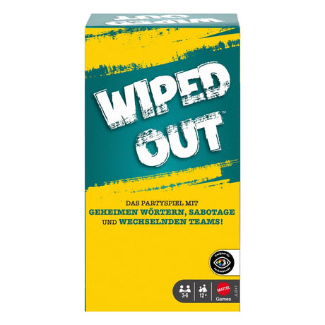 Mattel Wiped Out Party Game - German Edition