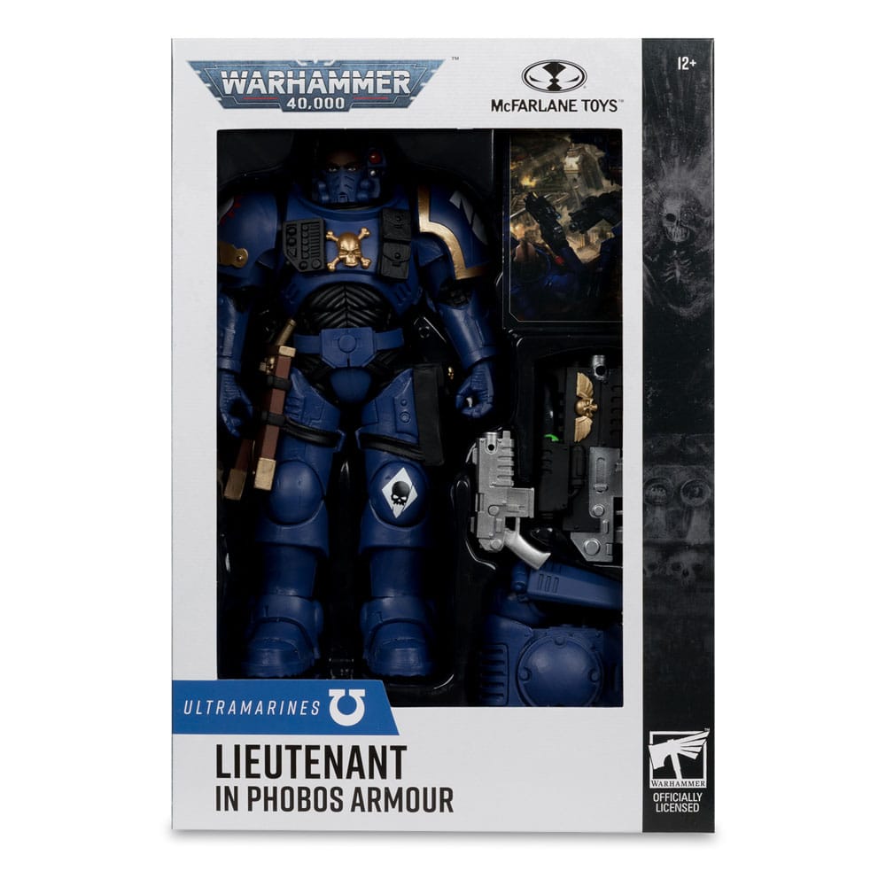Warhammer 40,000 Lieutenant in Phobos Armor (Ultramarines) 18cm McFarlane Toys Action Figure