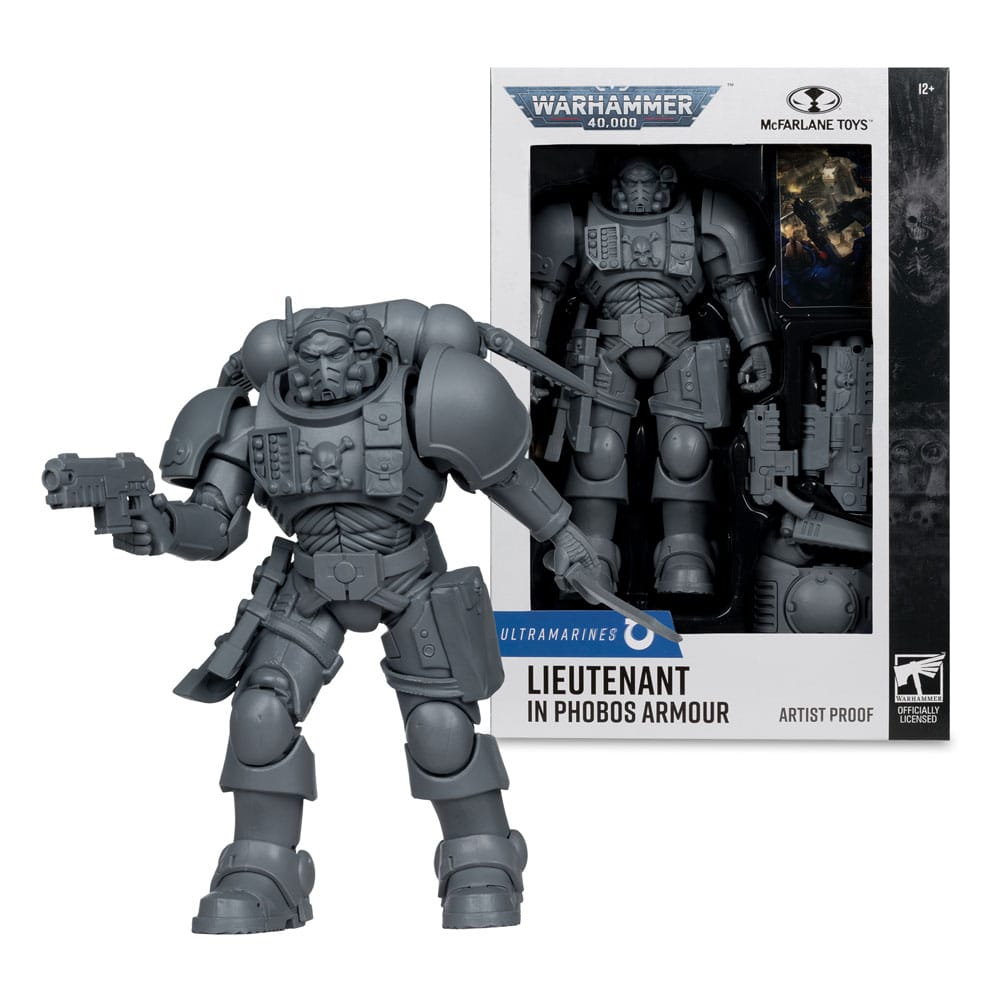 Warhammer 40K Artist Proof Action Figure: Lieutenant in Phobos Armour