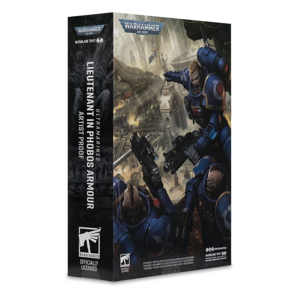 Warhammer 40K Artist Proof Action Figure: Lieutenant in Phobos Armour