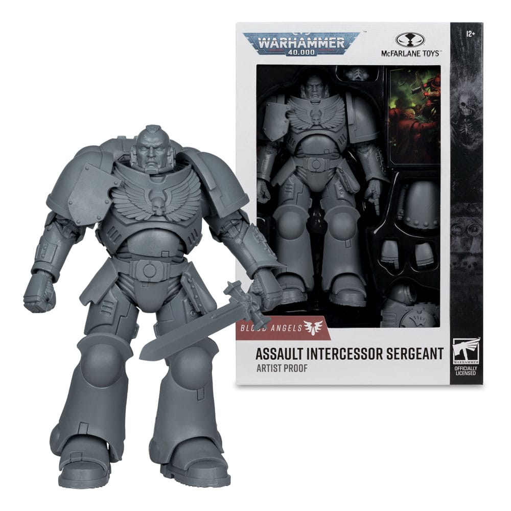 Warhammer 40,000 Assault Intercessor Sergeant (Blood Angel) Artist Proof 18cm Action Figure