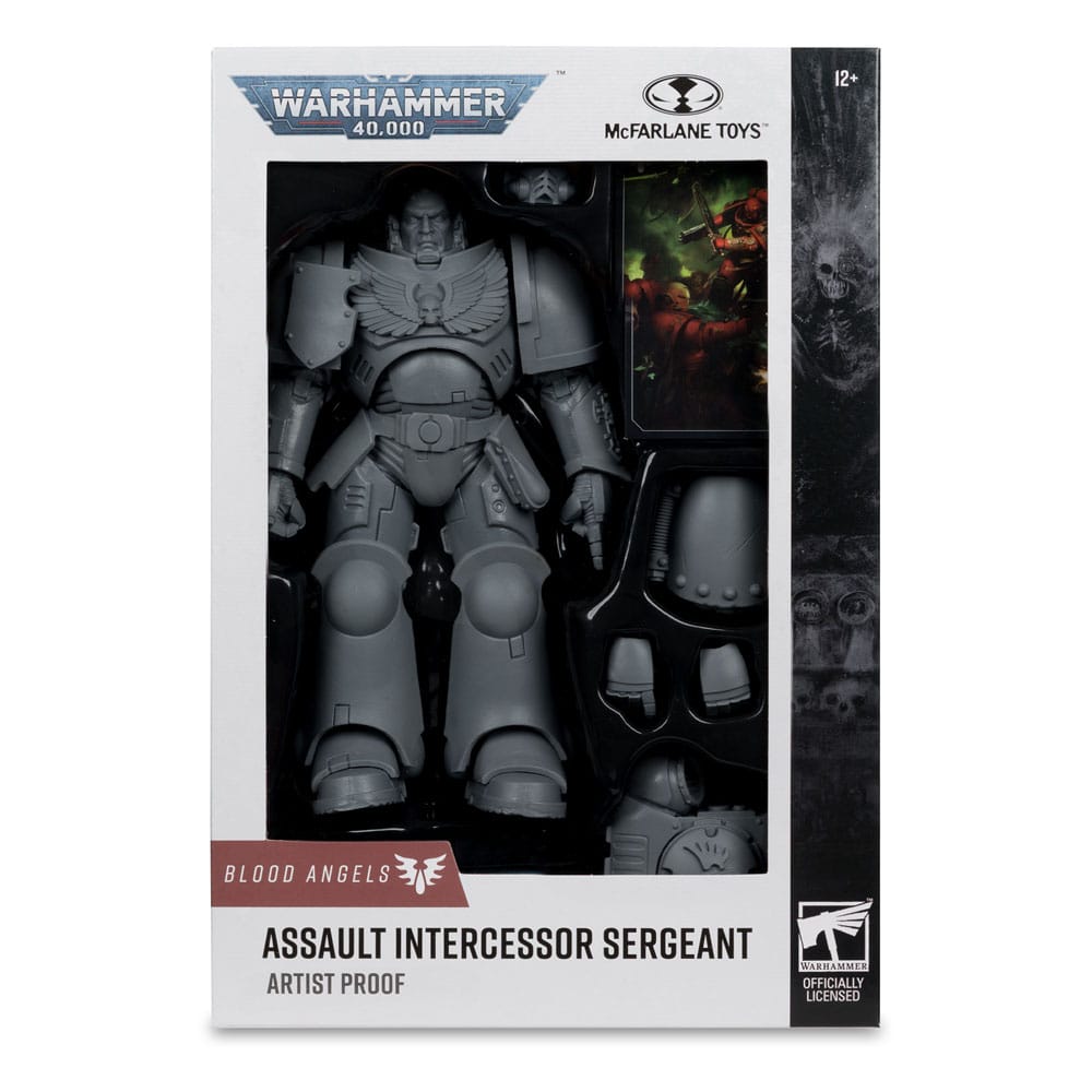 Warhammer 40,000 Assault Intercessor Sergeant (Blood Angel) Artist Proof 18cm Action Figure