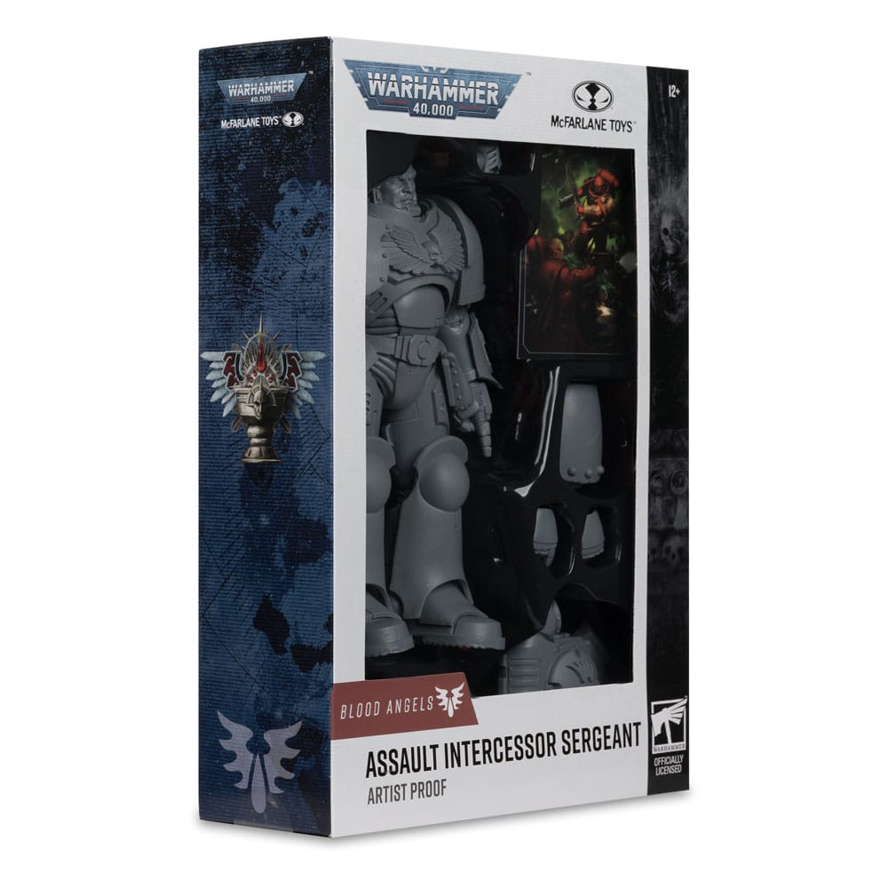 Warhammer 40,000 Assault Intercessor Sergeant (Blood Angel) Artist Proof 18cm Action Figure