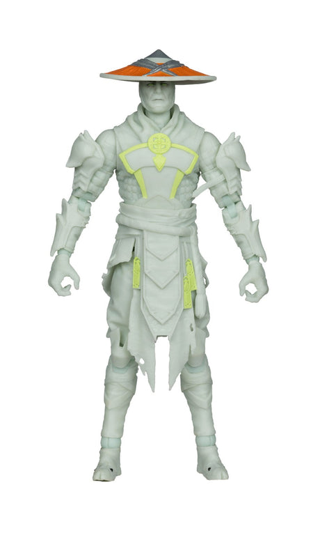 Mortal Kombat Glow-in-the-Dark Raiden Action Figure (Gold Label, 18 cm)