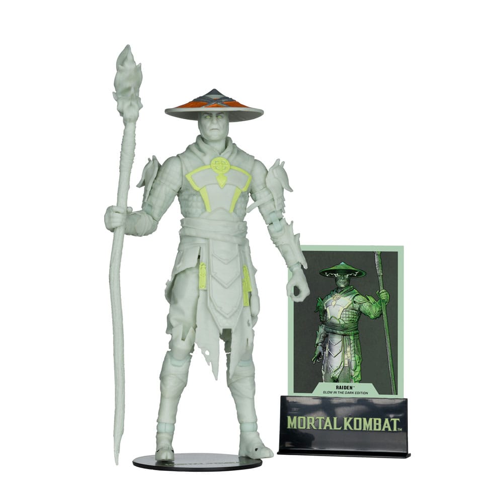 Mortal Kombat Raiden Glow in the Dark (Gold Label) McFarlane Toys 18cm Action Figure