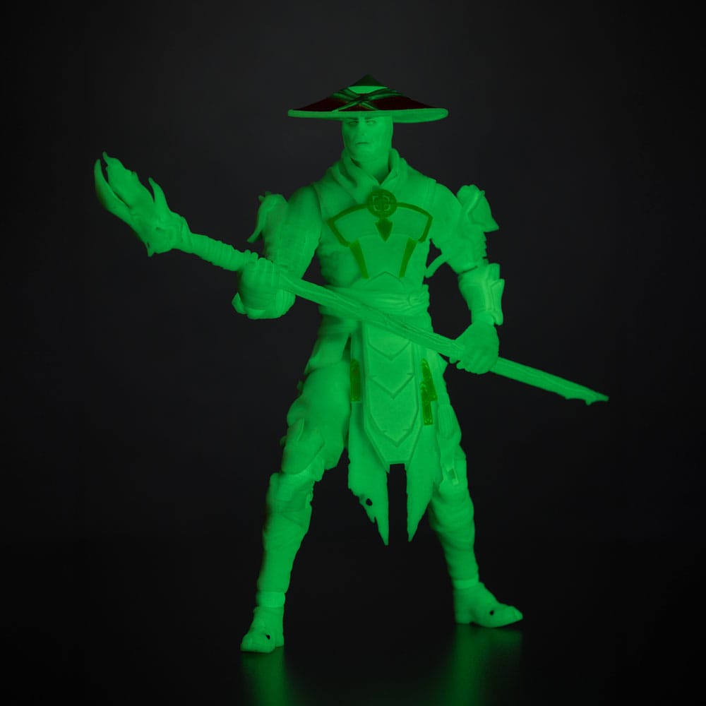Mortal Kombat Raiden Glow in the Dark (Gold Label) McFarlane Toys 18cm Action Figure