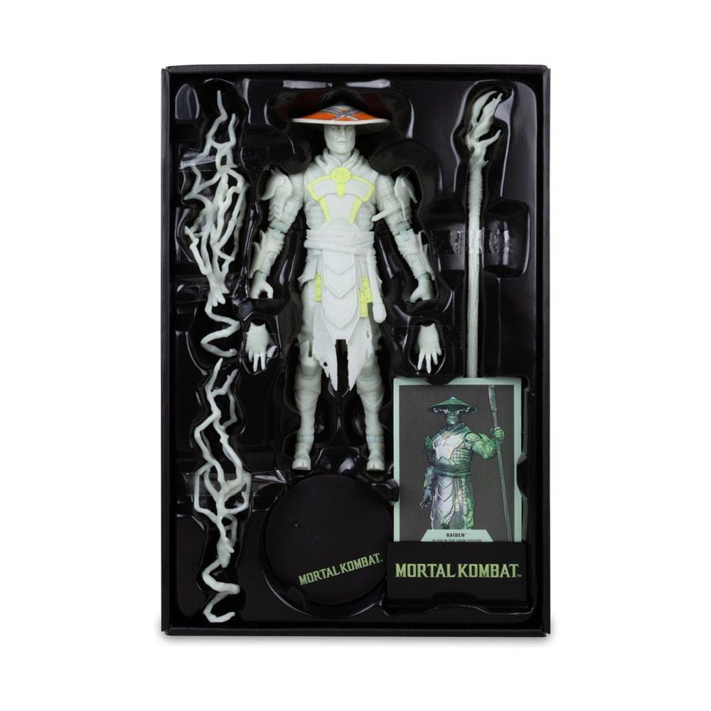Mortal Kombat Raiden Glow in the Dark (Gold Label) McFarlane Toys 18cm Action Figure