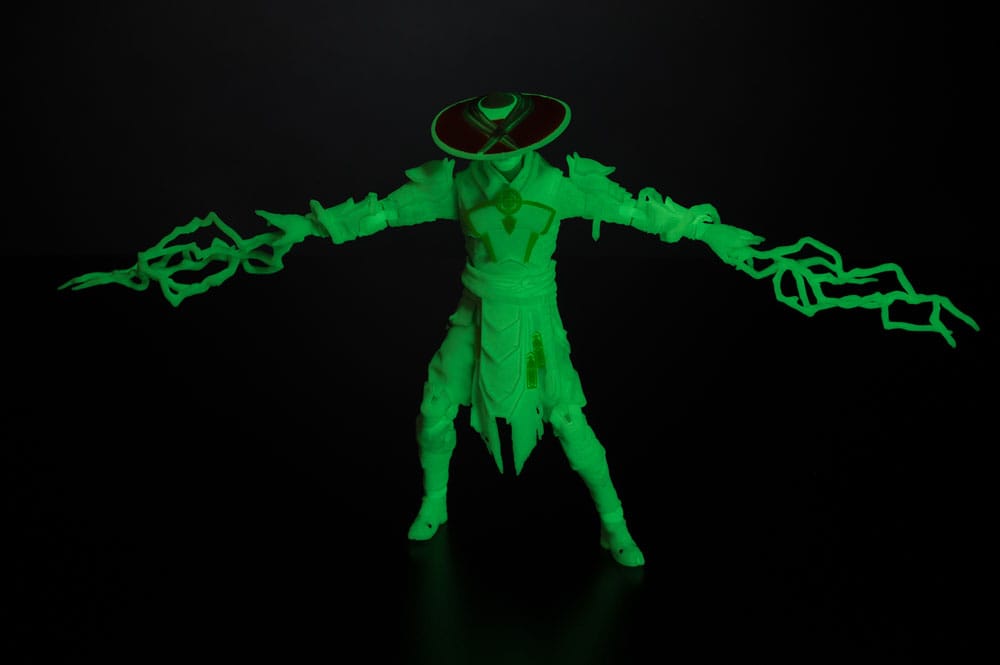 Mortal Kombat Raiden Glow in the Dark (Gold Label) McFarlane Toys 18cm Action Figure