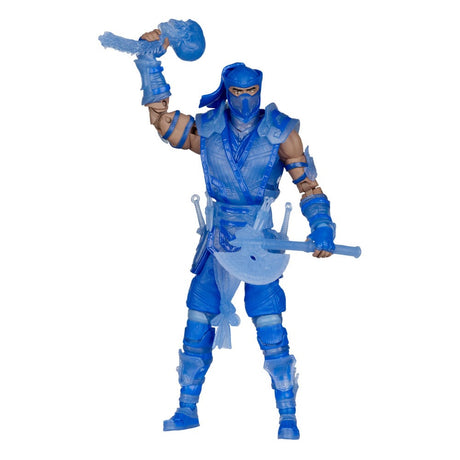 Mortal Kombat Glow Edition Sub-Zero Gold Label Action Figure