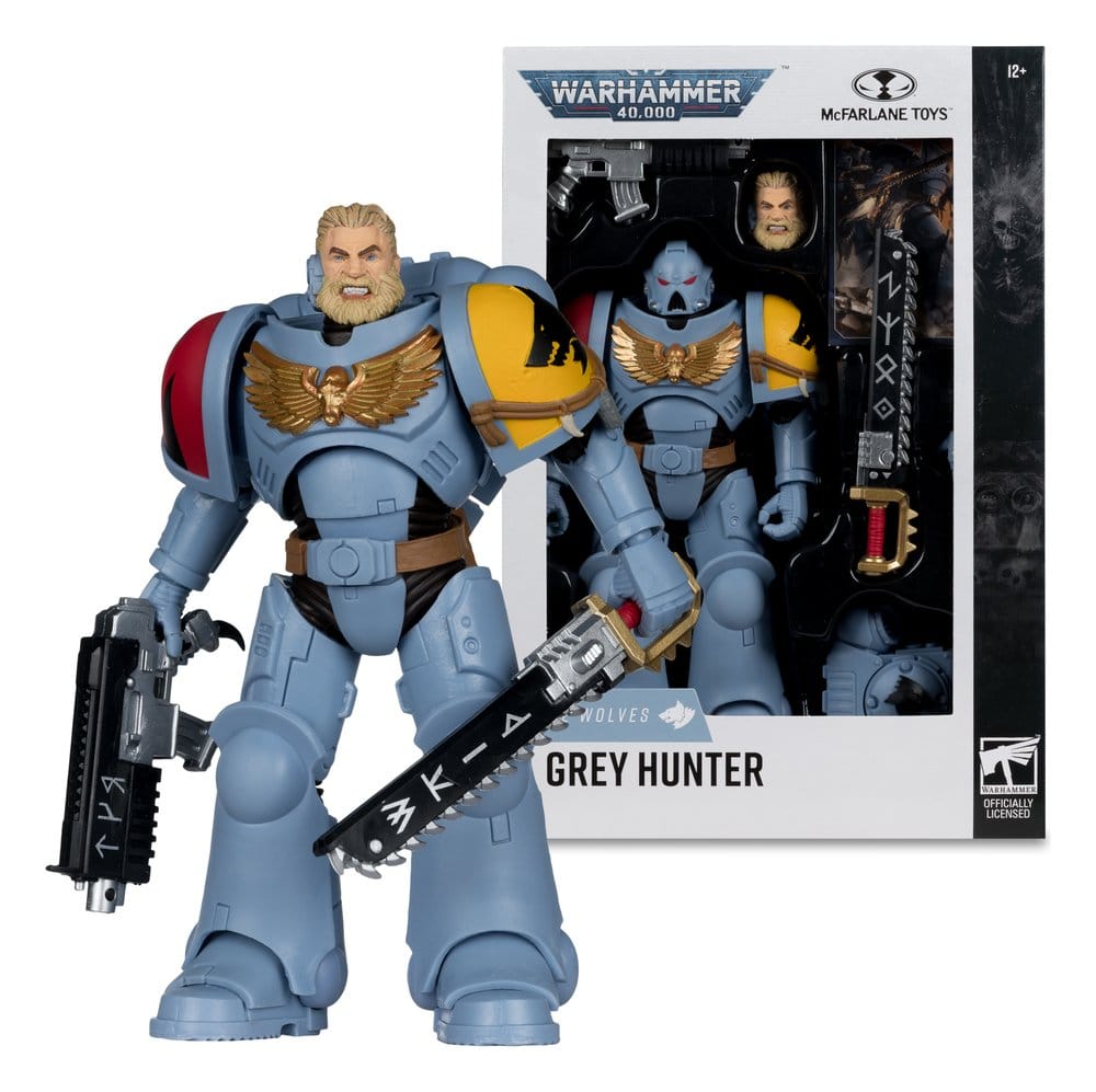 Warhammer 40,000 Grey Hunter (Space Wolves) 18cm McFarlane Toys Action Figure