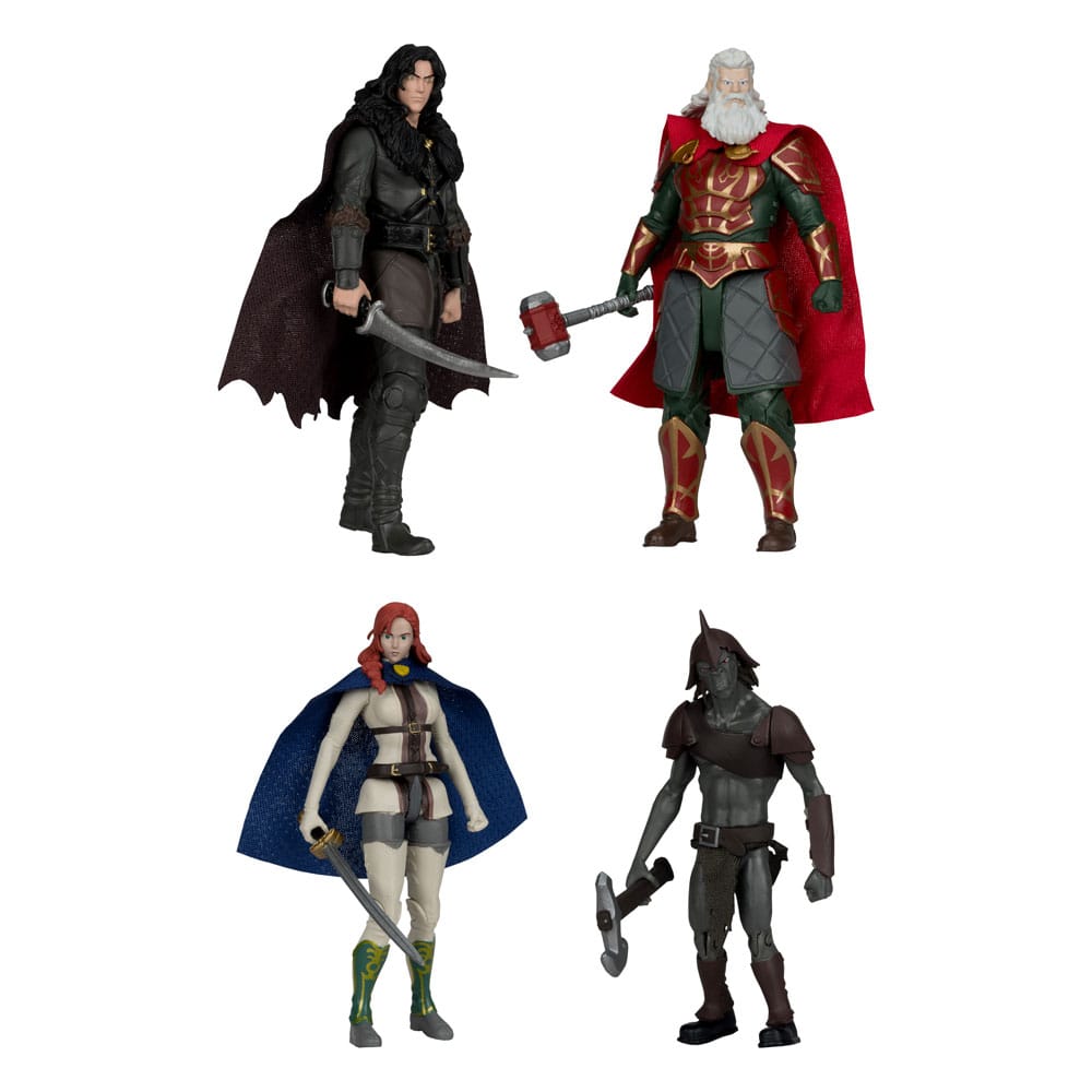 The Lord of the Rings: War of the Rohirrim 10cm Build-A-Figures (Pack of 4)